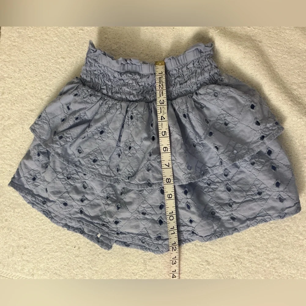 Abercrombie Kids Silver Layered Skirt
